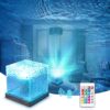 Dynamic Ocean 16 Colours Flame Crystal Lamp